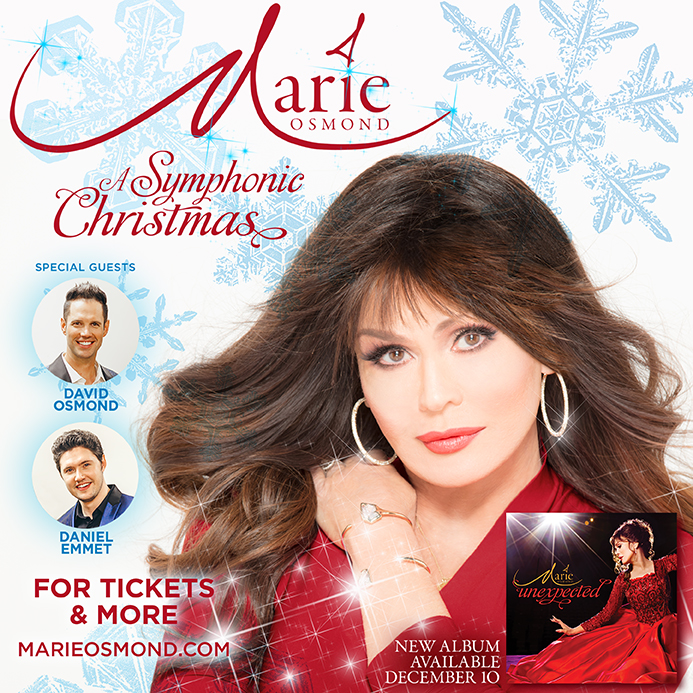 Marie Osmond to Embark on 'A Symphonic Christmas' Tour Adkins Publicity